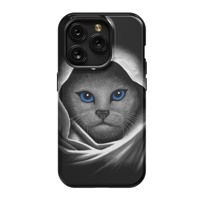 iPhone 15 Pro StrongFit Blue Eyes by Tummeow