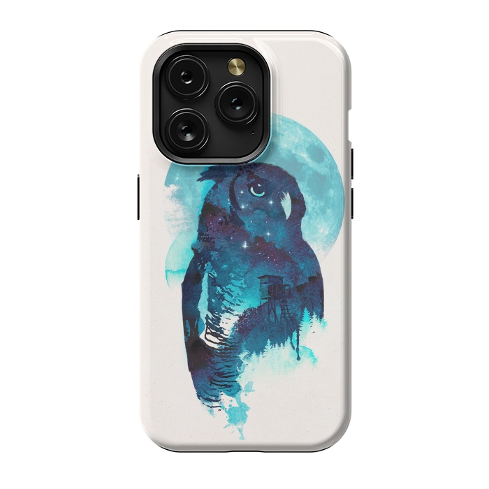 iPhone 15 Pro StrongFit Midnight Owl by Róbert Farkas