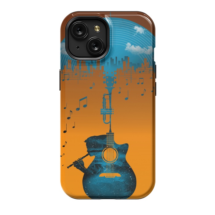 iPhone 15 StrongFit Music Cover by Jay Maninang