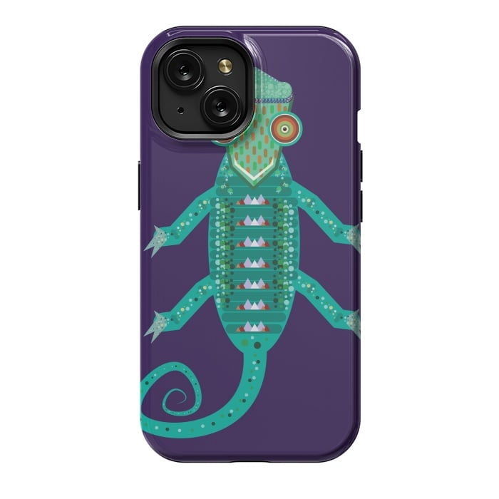 iPhone 15 StrongFit chameleon by Parag K