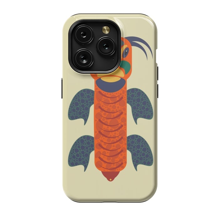 iPhone 15 Pro StrongFit Tortoise-orange by Parag K
