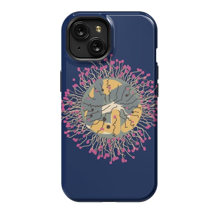 iPhone 15 StrongFit Meduse-fleur by Parag K