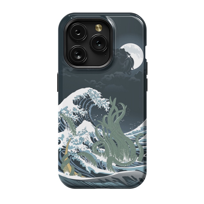 iPhone 15 Pro StrongFit The Wave off R'lyeh  by Samiel Art