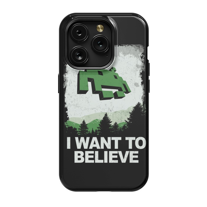 iPhone 15 Pro StrongFit I WANT TO BELIEVE by SKULLPY