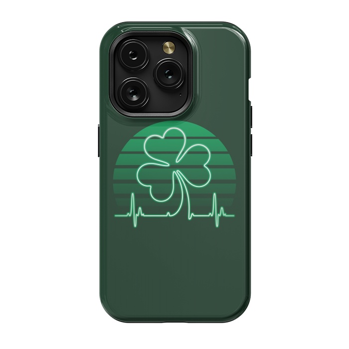 iPhone 15 Pro StrongFit IRISH-HEART by RAIDHO