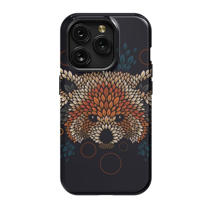 iPhone 15 Pro StrongFit Red Panda Face by Q-Artwork
