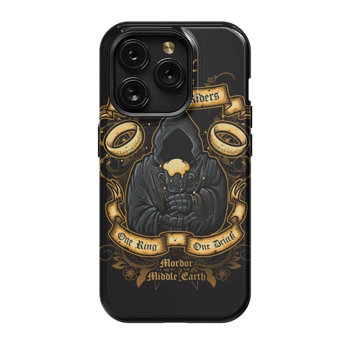 iPhone 15 Pro StrongFit The Nine Tavern by Q-Artwork