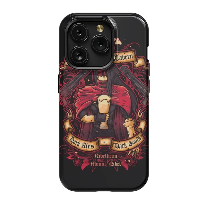 iPhone 15 Pro StrongFit The Mansion Tavern by Q-Artwork