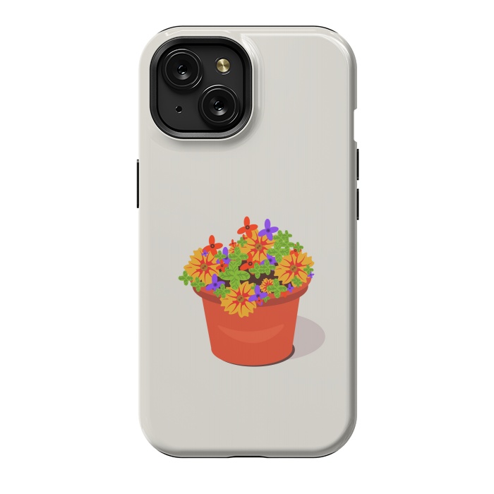 iPhone 15 StrongFit Flowerpot by Parag K