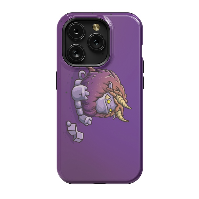 iPhone 15 Pro StrongFit Cute Behemoth by Q-Artwork