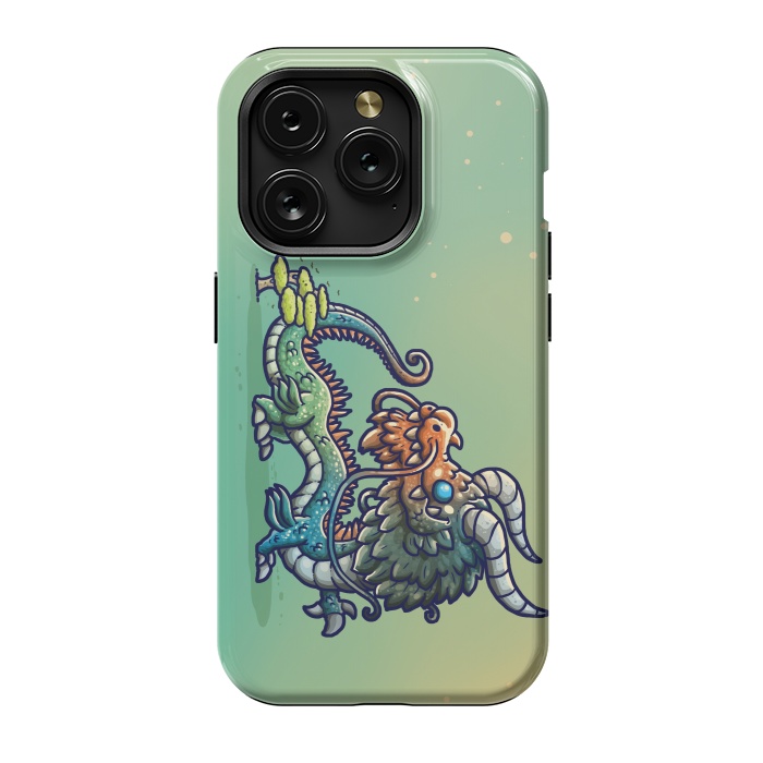 iPhone 15 Pro StrongFit Cute Chinese Dragon by Q-Artwork