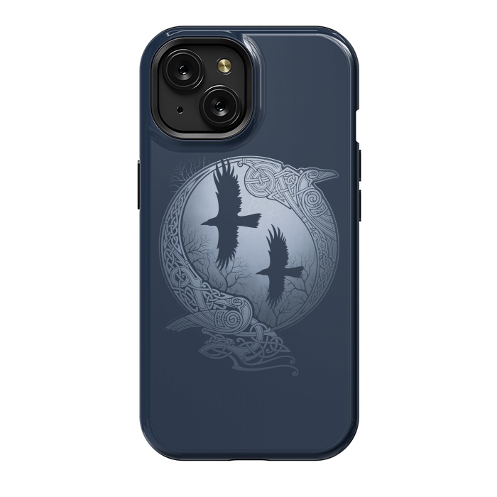 iPhone 15 StrongFit ODIN'S RAVENS by RAIDHO