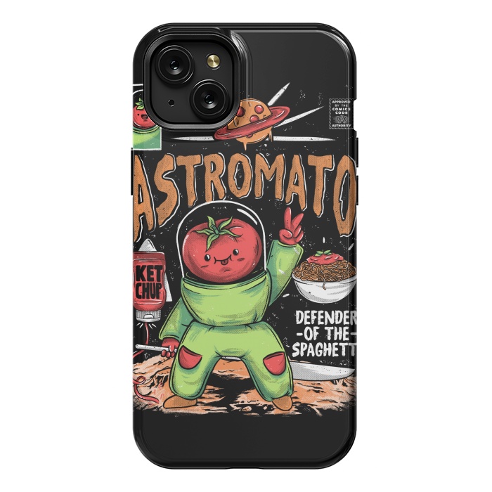 iPhone 15 Plus StrongFit Astromato by Ilustrata