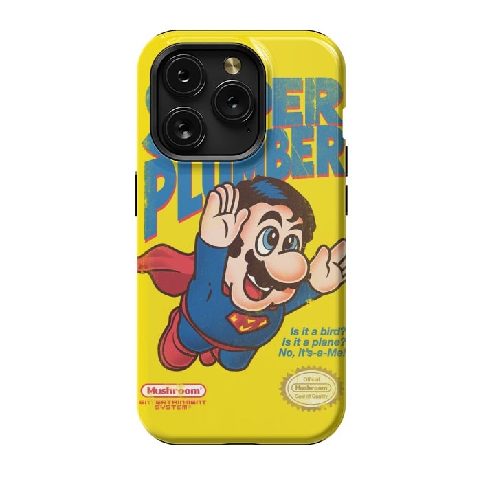 iPhone 15 Pro StrongFit Super Plumber by Vó Maria