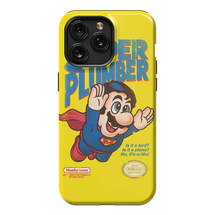 iPhone 15 Pro Max StrongFit Super Plumber by Vó Maria