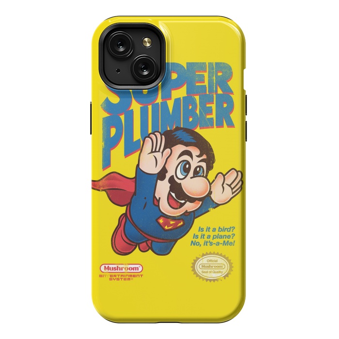 iPhone 15 Plus StrongFit Super Plumber by Vó Maria