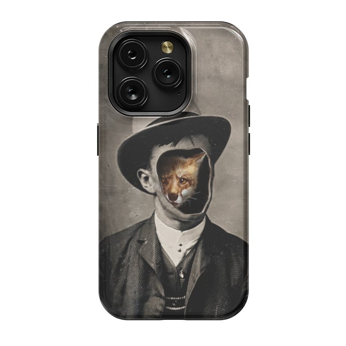 iPhone 15 Pro StrongFit Gentleman Fox by 38 Sunsets
