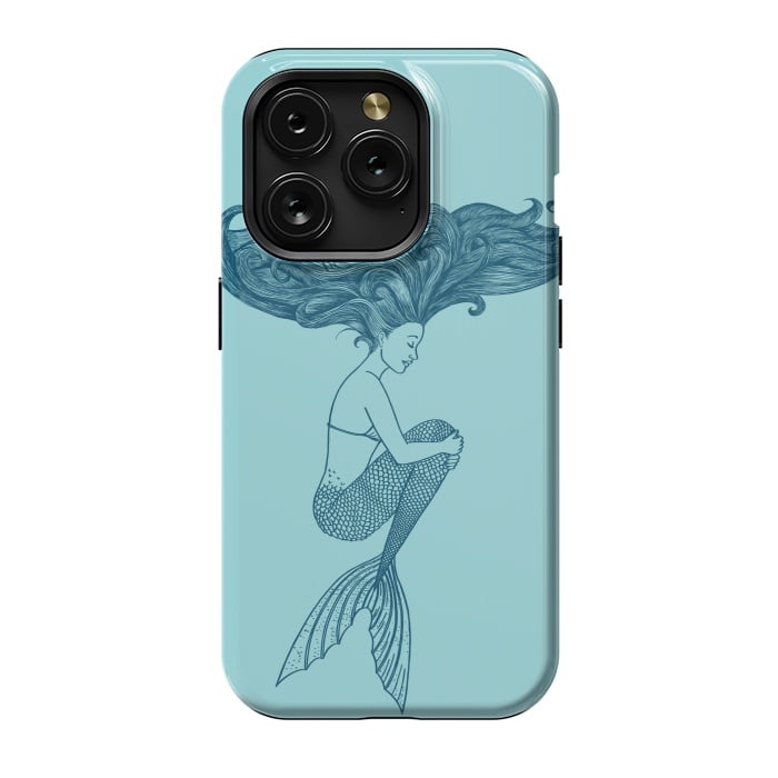 iPhone 15 Pro StrongFit Mermaid by Coffee Man