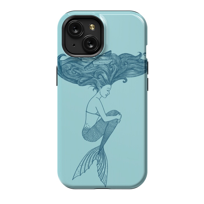 iPhone 15 StrongFit Mermaid by Coffee Man