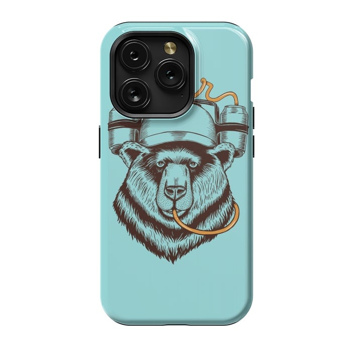 iPhone 15 Pro StrongFit BEAR LOVE BEER by Coffee Man