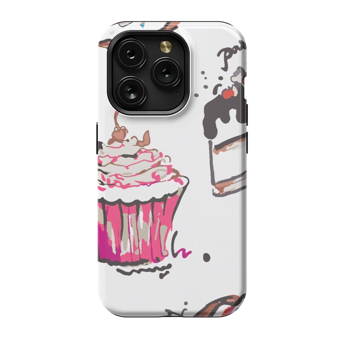 iPhone 15 Pro StrongFit Cake Love by MUKTA LATA BARUA