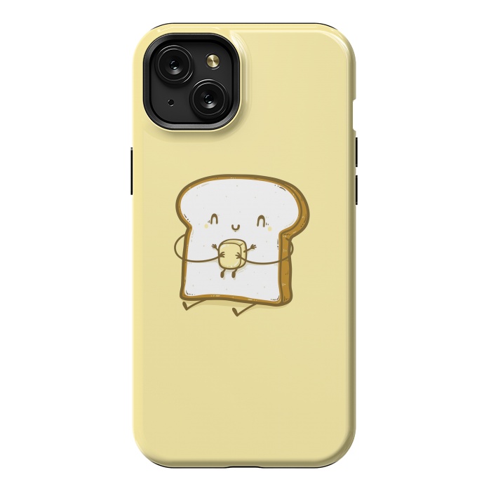 iPhone 15 Plus StrongFit Bread & Butter by Xylo Riescent