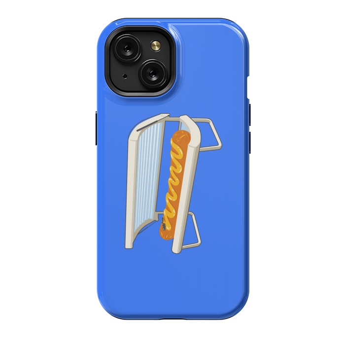 iPhone 15 StrongFit Hotdog by Xylo Riescent