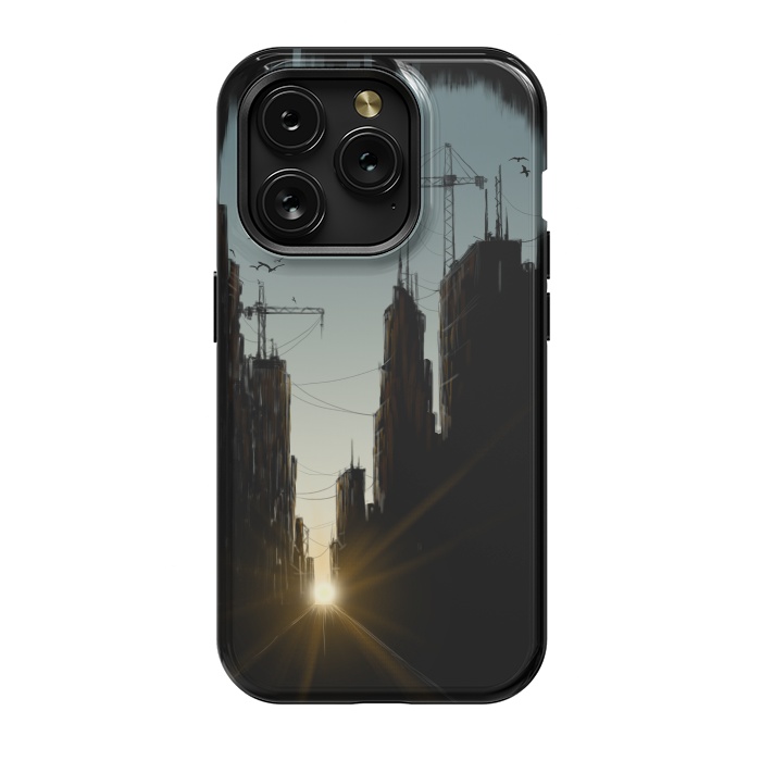 iPhone 15 Pro StrongFit Concrete Jungle by Alwin Aves
