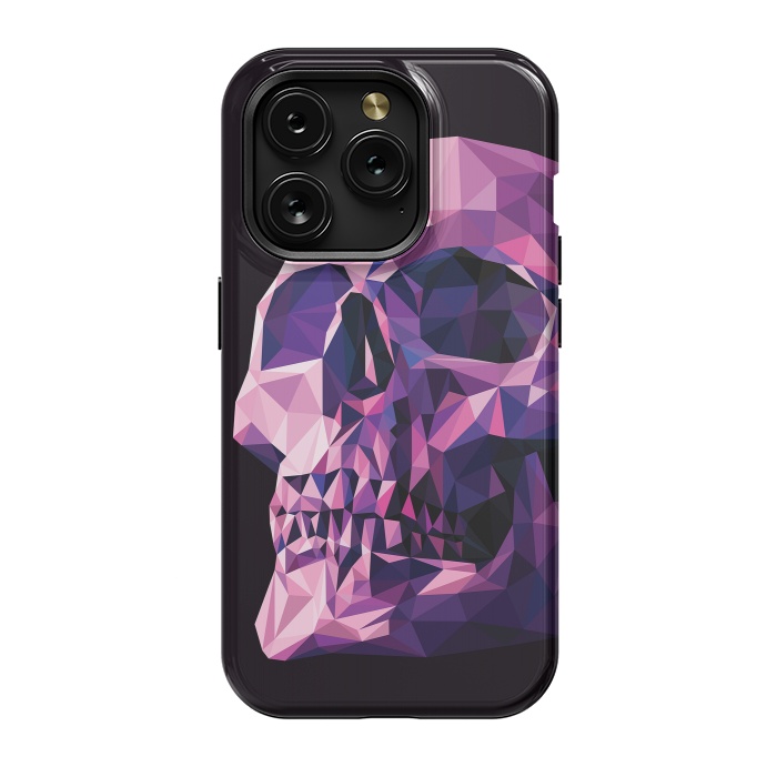 iPhone 15 Pro StrongFit Skull by Roland Banrévi