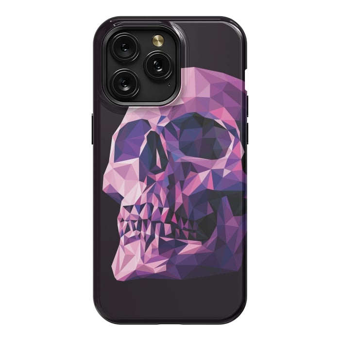 iPhone 15 Pro Max StrongFit Skull by Roland Banrévi