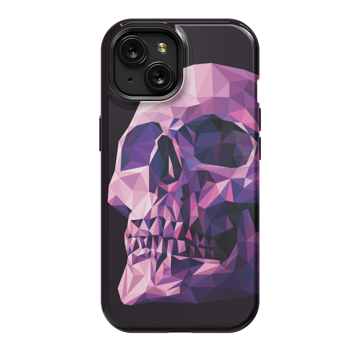iPhone 15 StrongFit Skull by Roland Banrévi