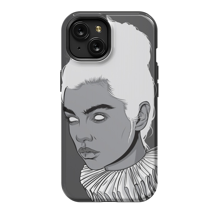 iPhone 15 StrongFit Gray lady by Roland Banrévi