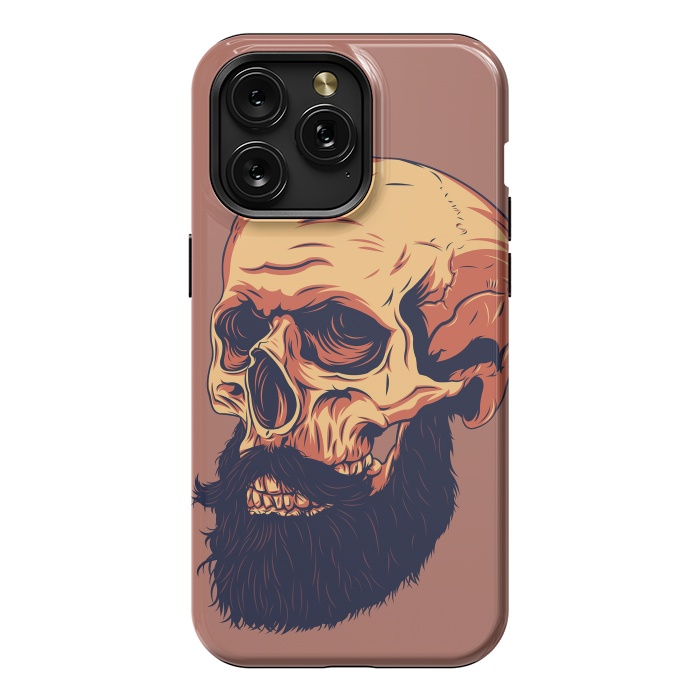 iPhone 15 Pro Max StrongFit Mr. Skull by Roland Banrévi