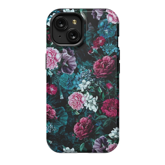 iPhone 15 StrongFit Floral Pattern IV by Riza Peker