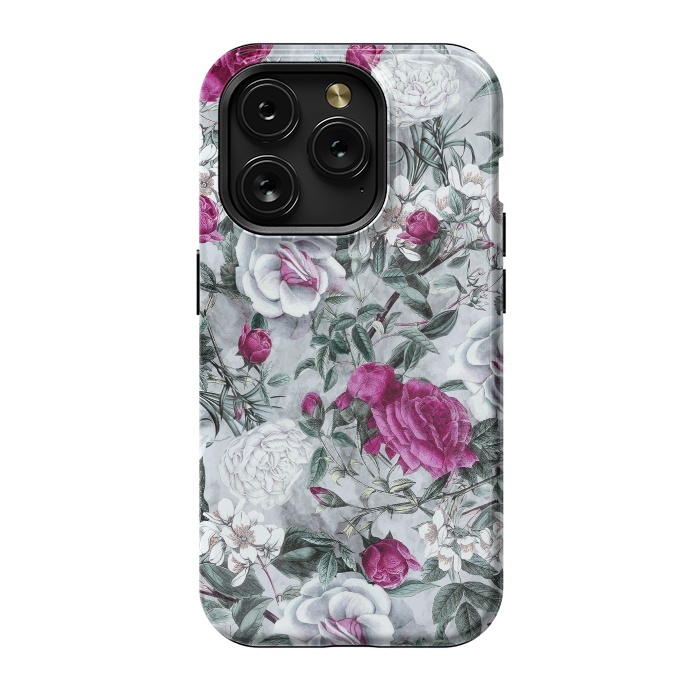 iPhone 15 Pro StrongFit Floral Pattern V by Riza Peker