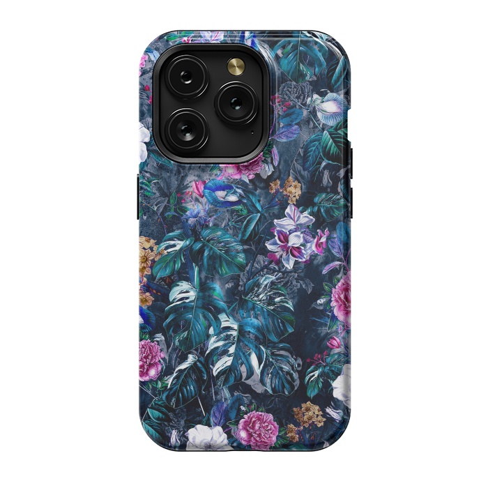 iPhone 15 Pro StrongFit Floral Pattern VII by Riza Peker