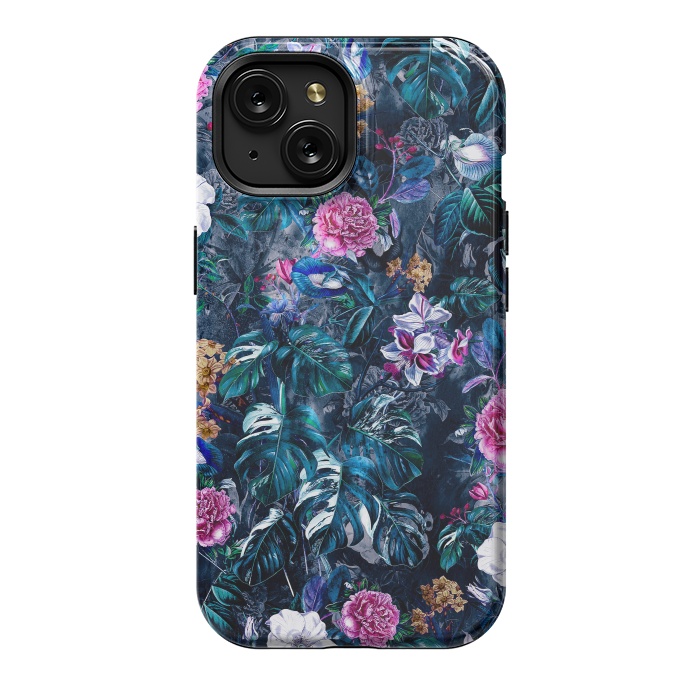 iPhone 15 StrongFit Floral Pattern VII by Riza Peker