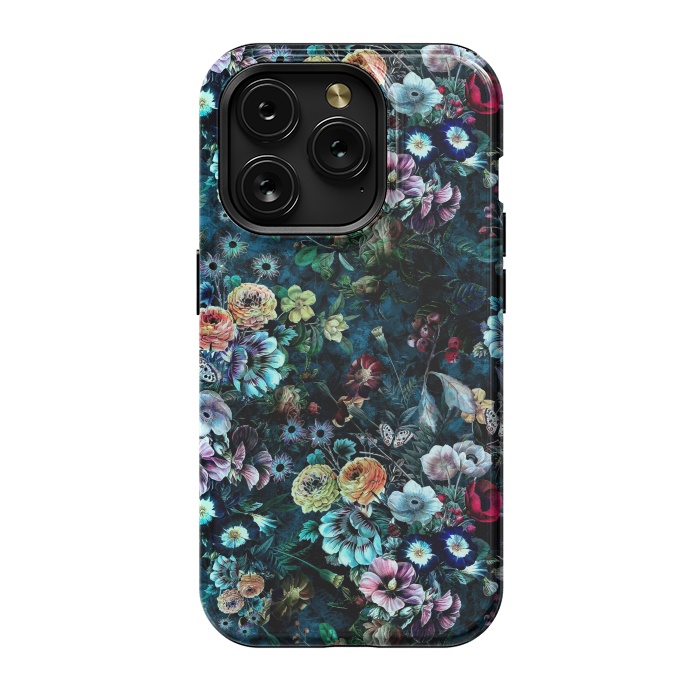 iPhone 15 Pro StrongFit Floral Pattern VIII by Riza Peker