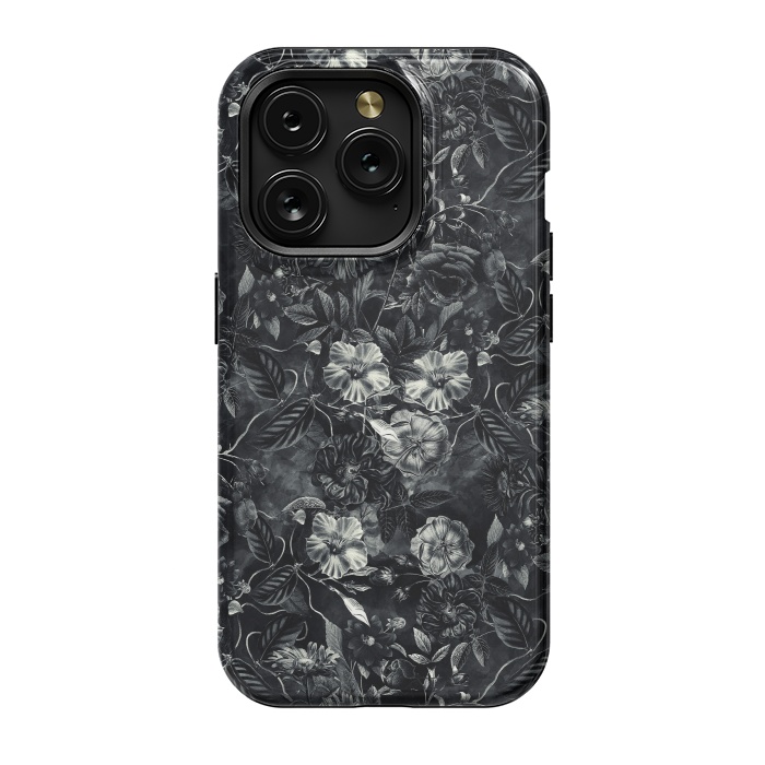 iPhone 15 Pro StrongFit Floral Pattern IX by Riza Peker