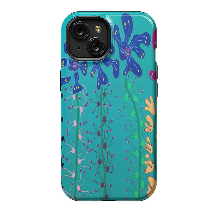 iPhone 15 StrongFit Hail the Flowers by Helen Joynson