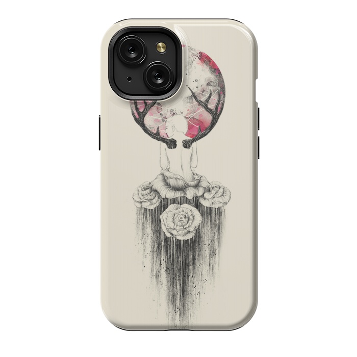 iPhone 15 StrongFit Moon Goddess  by Alwin Aves
