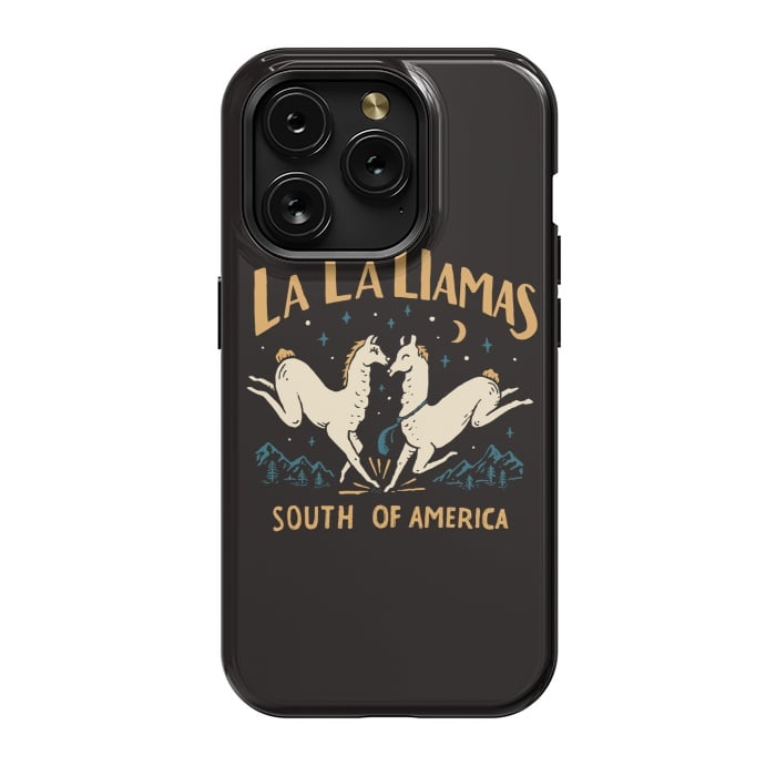 iPhone 15 Pro StrongFit La La Llamas by Tatak Waskitho