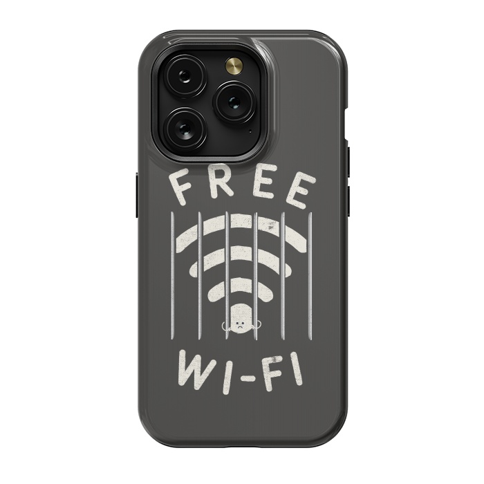 iPhone 15 Pro StrongFit Free wi-fi by Shadyjibes