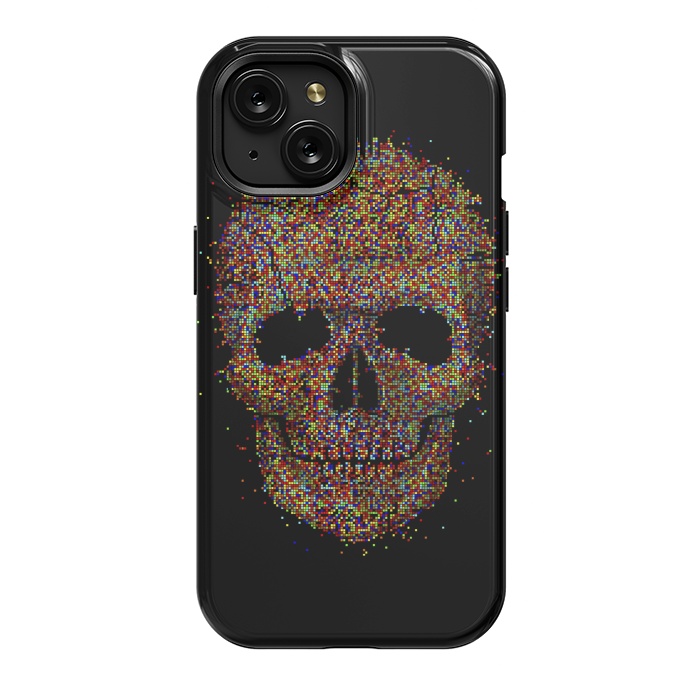 iPhone 15 StrongFit Acid Skull by Sitchko