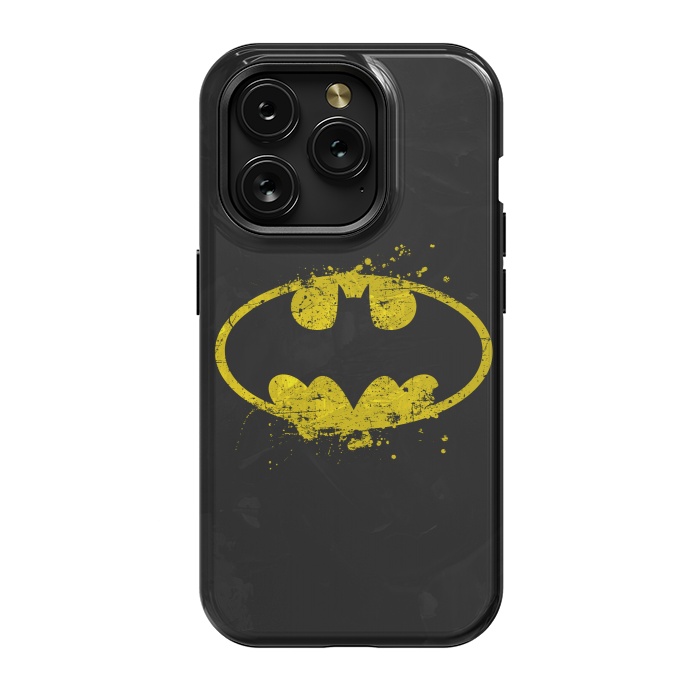 iPhone 15 Pro StrongFit Batman's Splash by Sitchko