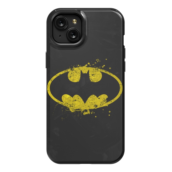 iPhone 15 Plus StrongFit Batman's Splash by Sitchko