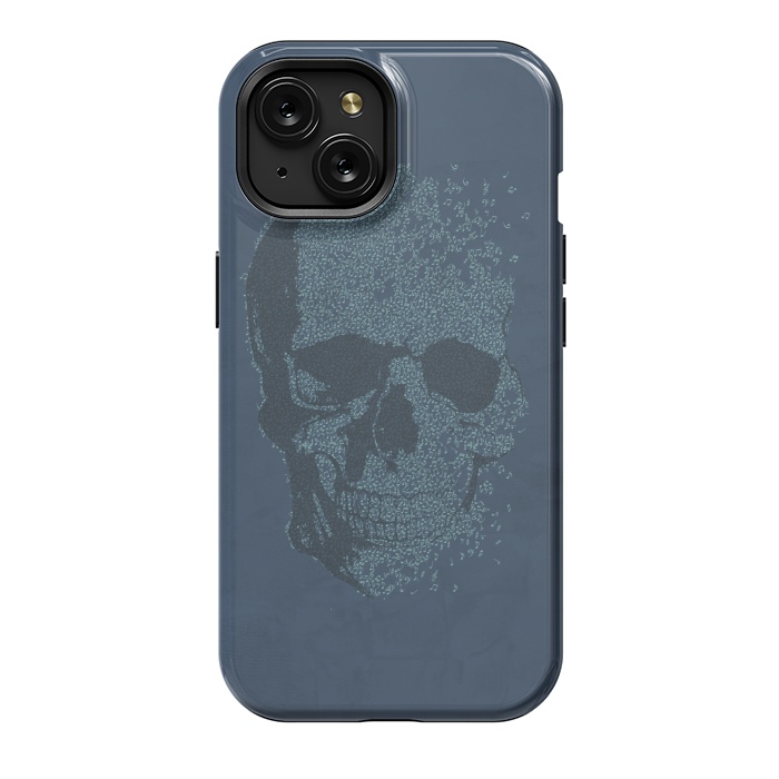 iPhone 15 StrongFit Music Skull V1 by Sitchko