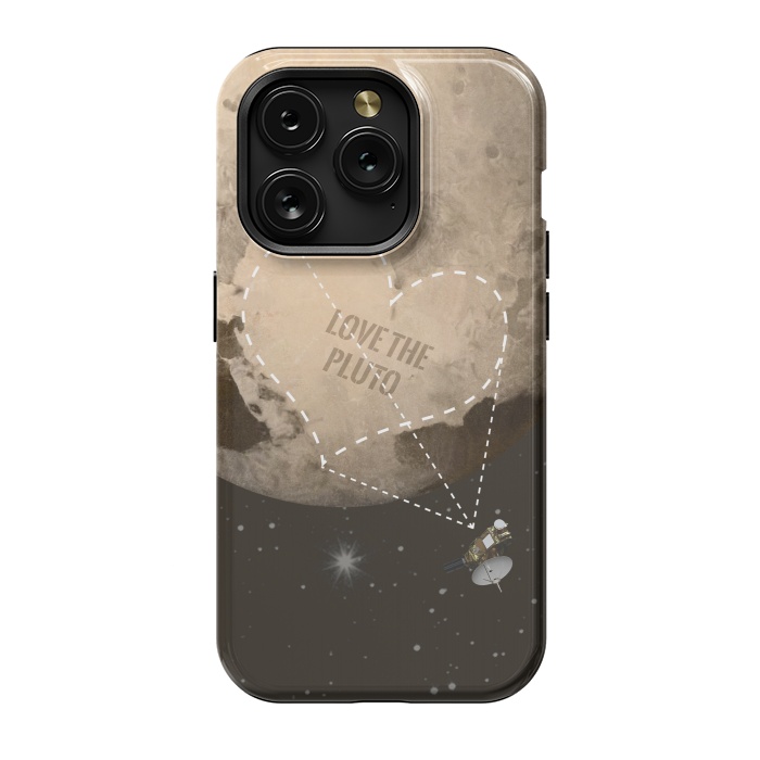 iPhone 15 Pro StrongFit Love the Pluto by Sitchko
