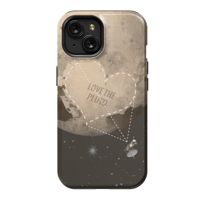 iPhone 15 StrongFit Love the Pluto by Sitchko