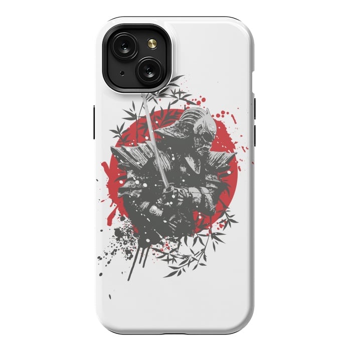 iPhone 15 Plus StrongFit Black Samurai by Sitchko